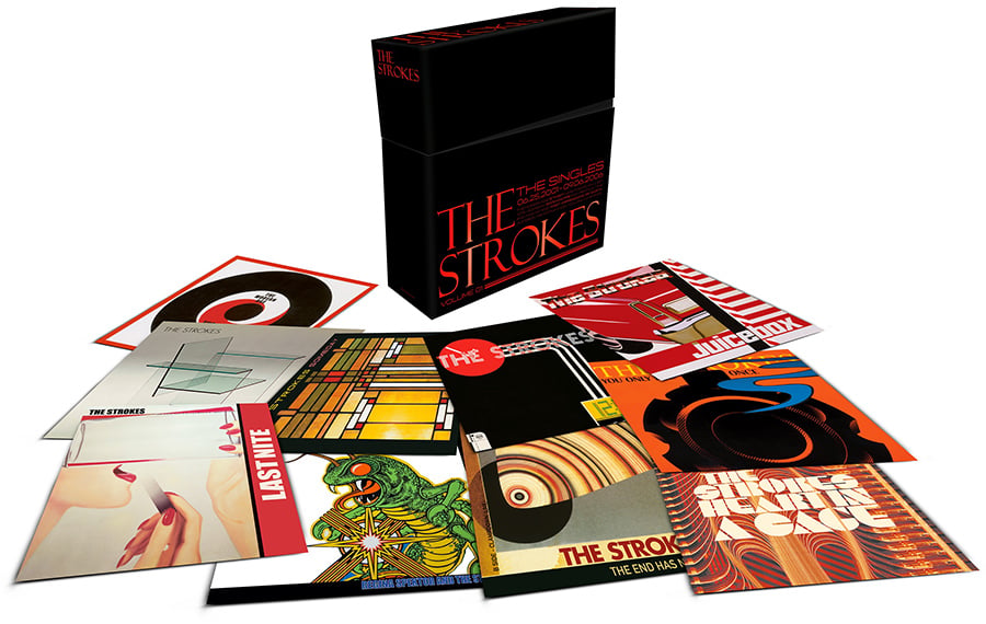 The Strokes The Singles – Volume 01 box set in vinile 7″